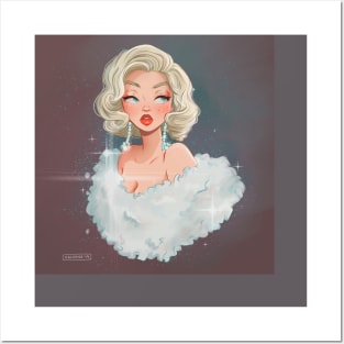 Diamonds are a girls best friend Posters and Art